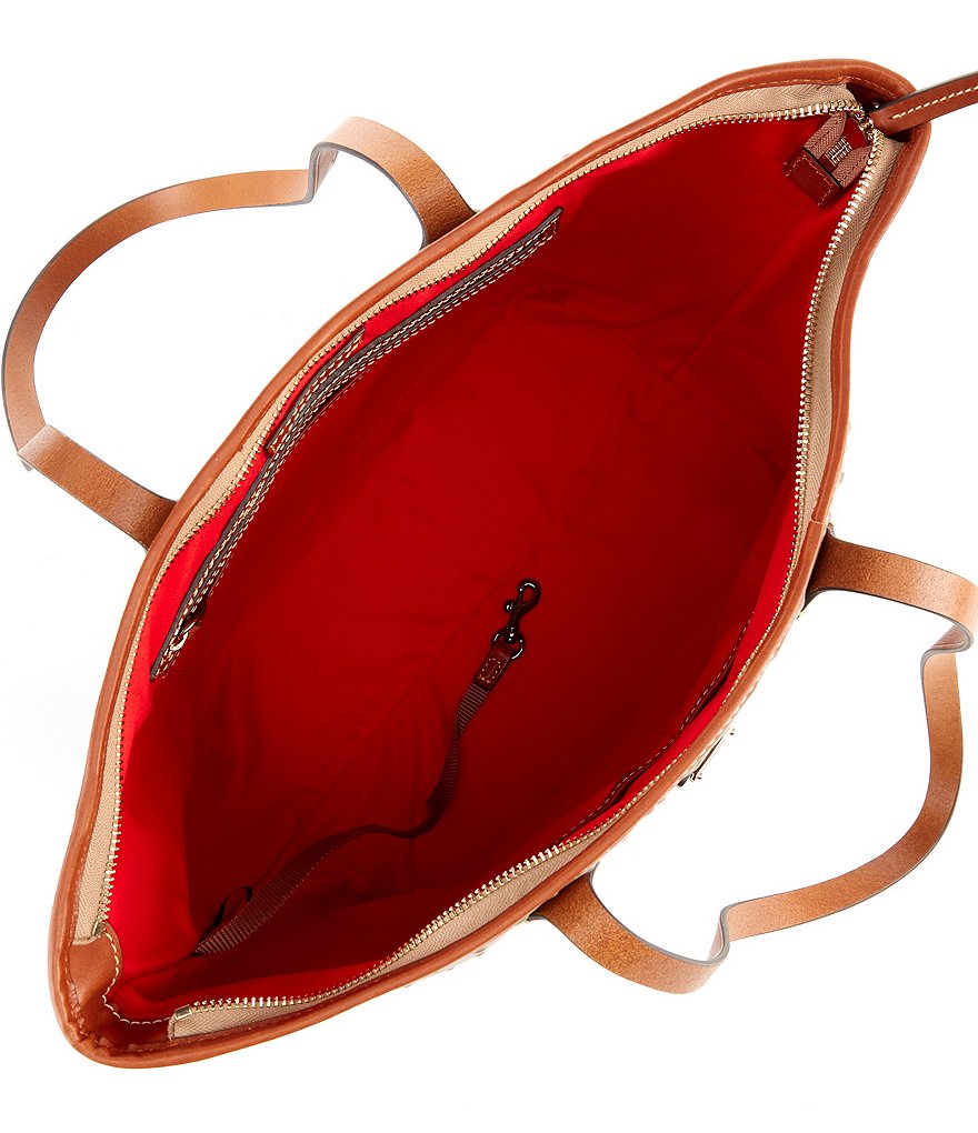 Dooney & Bourke Ostrich Collection Leather Tote Bag