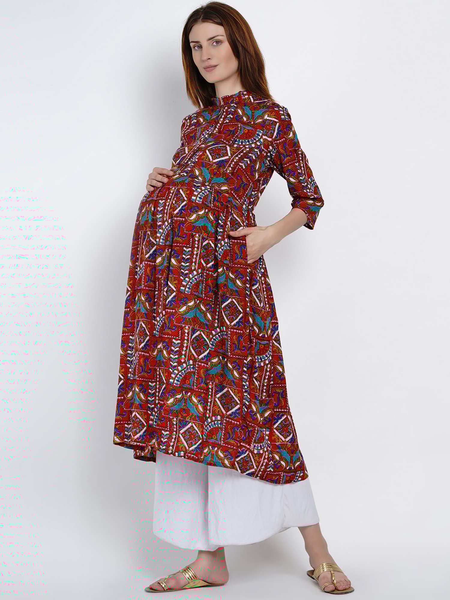 KOI SLEEPWEAR White Maternity Leggings