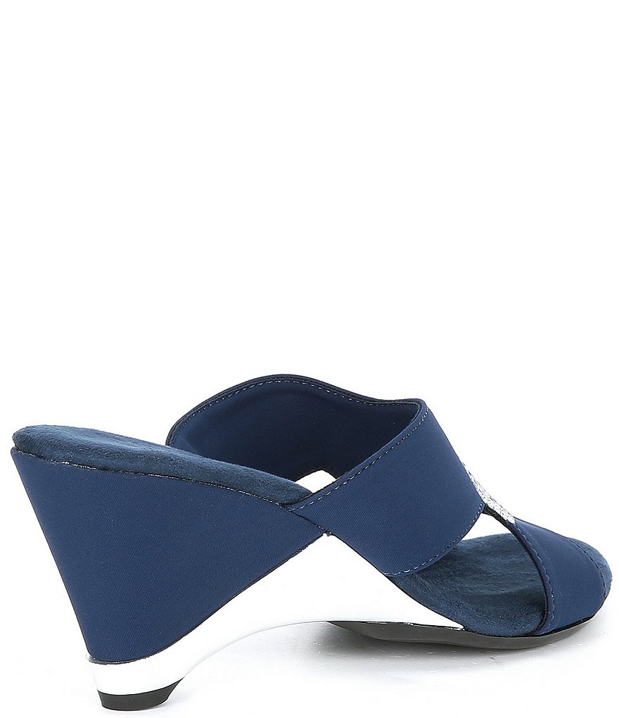 Onex Antonia Rhinestone Embellished Dress Slides