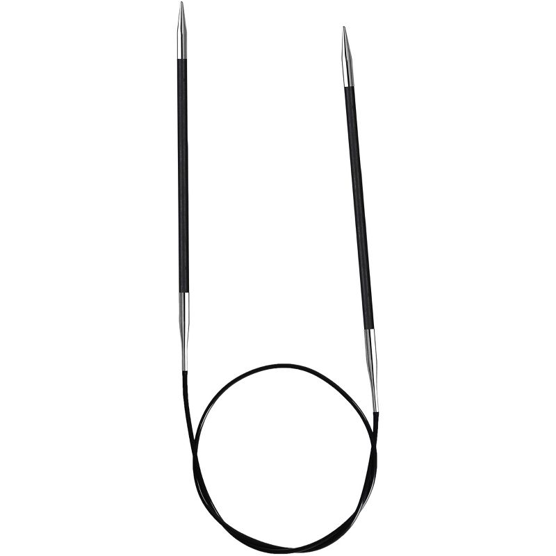 Knitter's Pride-Karbonz Fixed Circular Needles 32"-Size 7/4.5mm