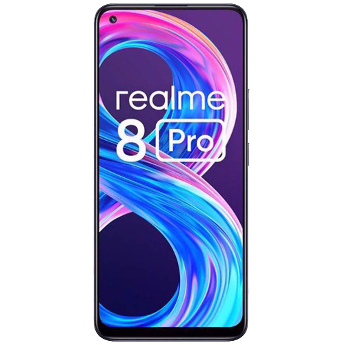 Realme 8 Pro Dual-SIM 128GB ROM + 6GB RAM (GSM Only | No CDMA) Factory Unlocked 4G/LTE Smartphone (Punk Black) - International Version