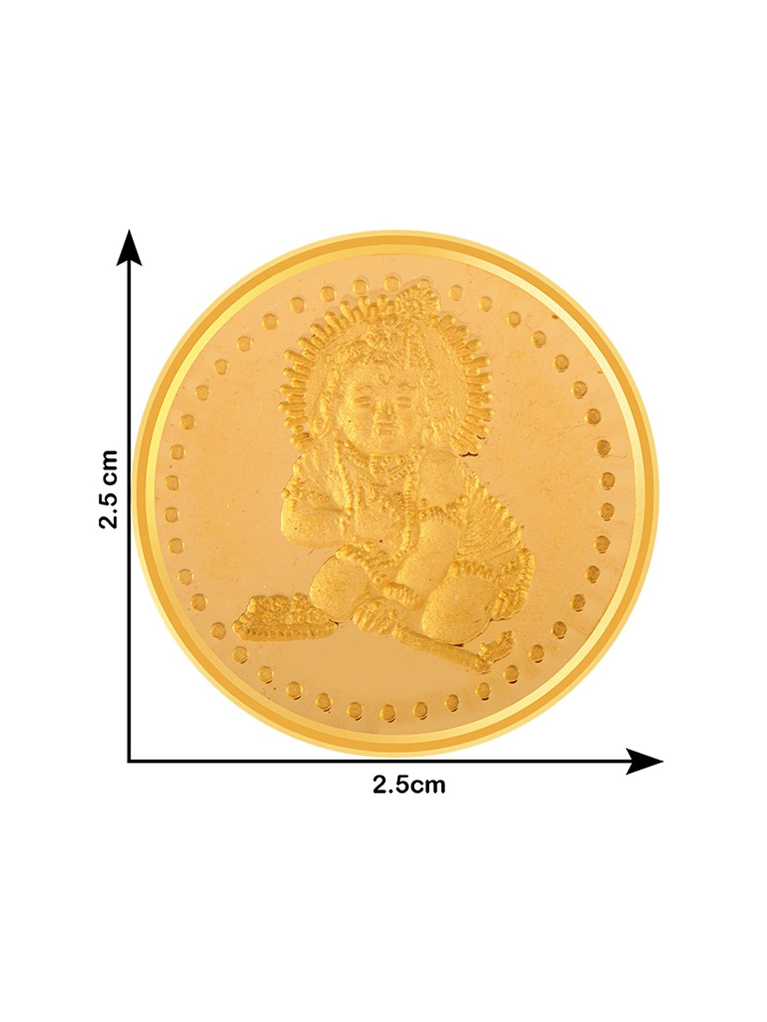 P.C. Chandra Jewellers 24k (995) 10gm Gold Coin