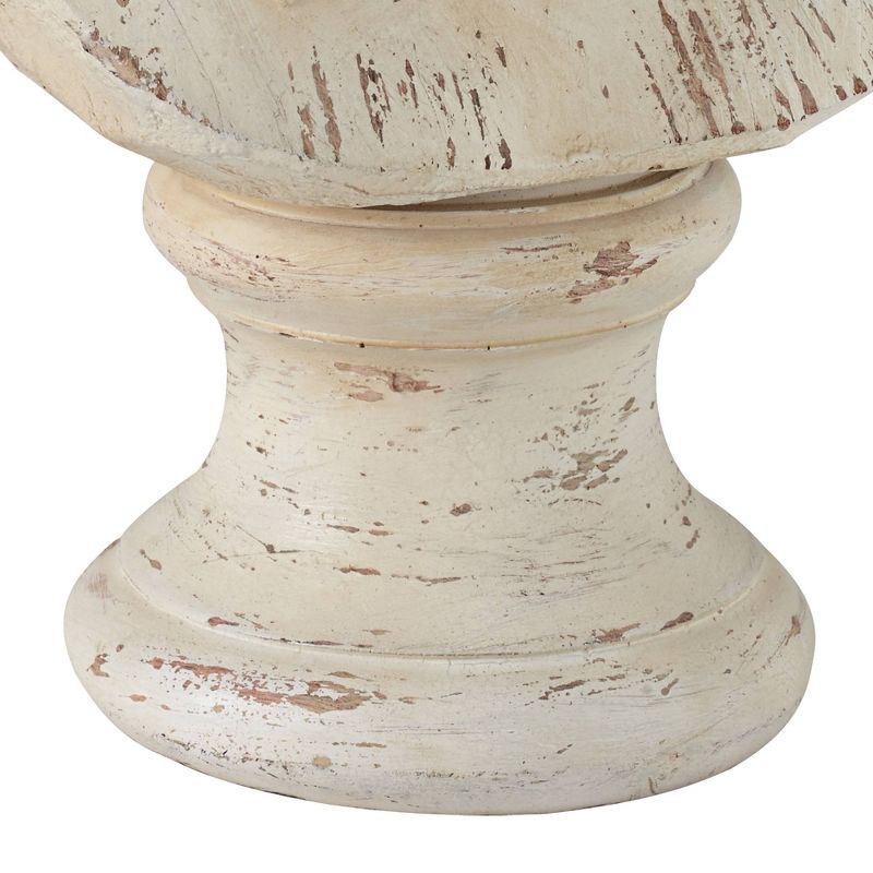 Kensington Hill Classic Greek 17 1/2" High Antique White Bust Sculpture