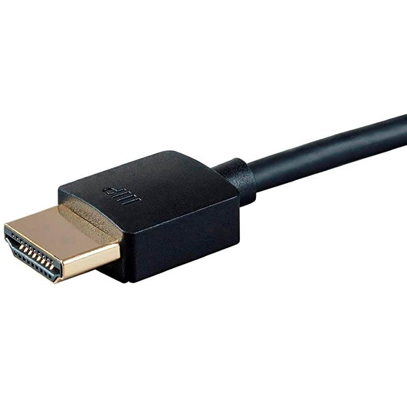 134203 Certified Premium HDMI Cable 3 Feet Black 5 Pack 4K60Hz HDR 18Gbps 36AWG YUV 444 Ultra Slim Series