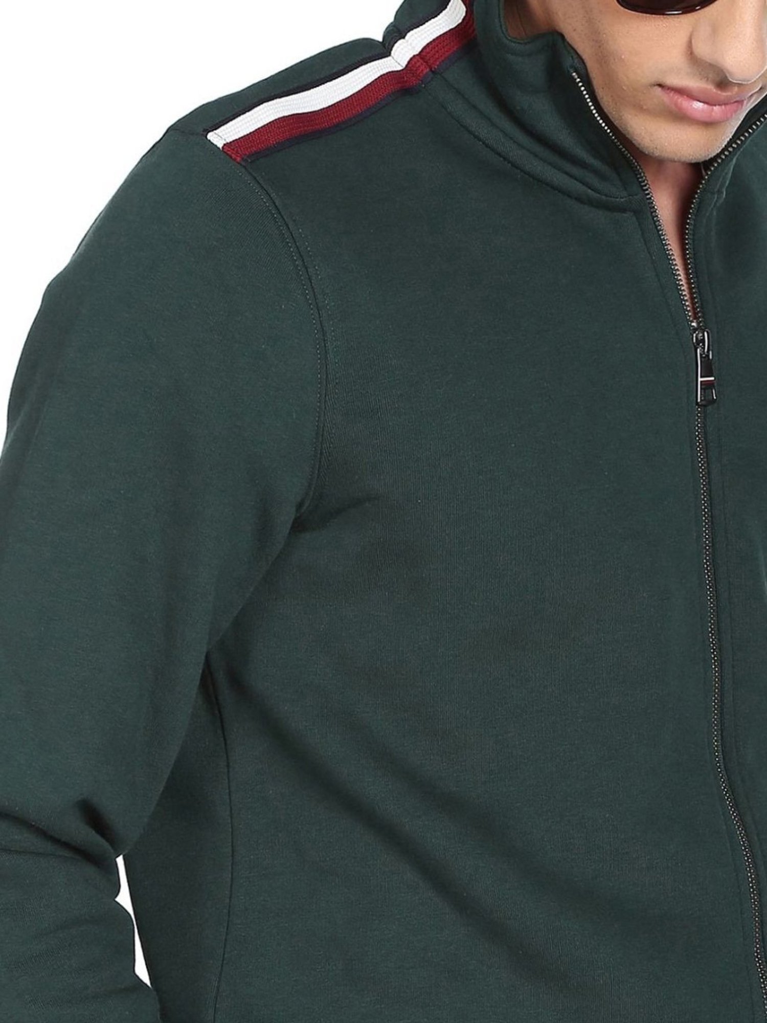 Tommy Hilfiger Green Regular Fit Sweater