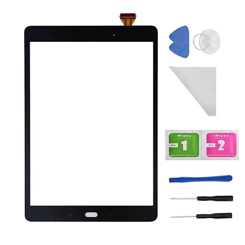 Touch Screen Digitizer Glass for Samsung Galaxy Tab A97 SMT550 T550 T551 T555 Not Include LCD with Adhesive and Tools