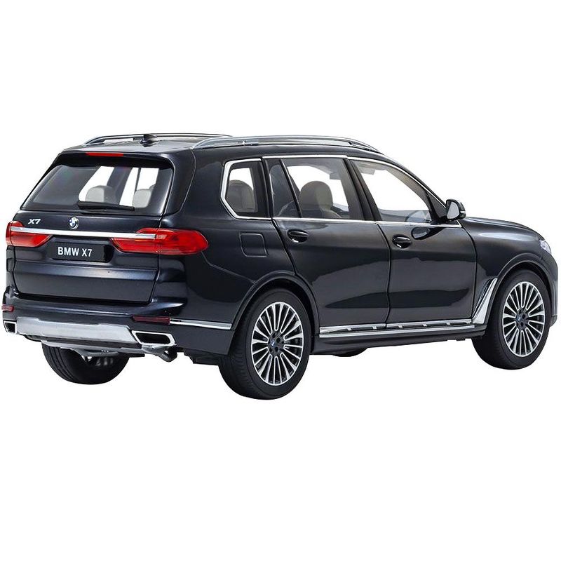 BMW X7 Carbon Black 1/18 Diecast Model Car by Kyosho