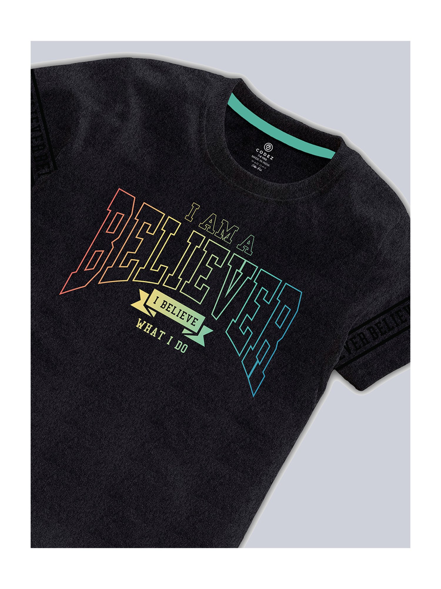 Codez Kids Multicolor Printed T-Shirt (Pack Of 4)