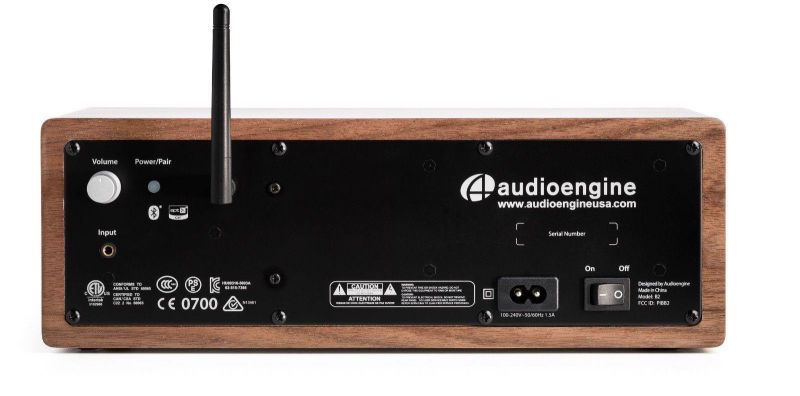 Audioengine B2 Premium Wireless Speaker (Walnut)