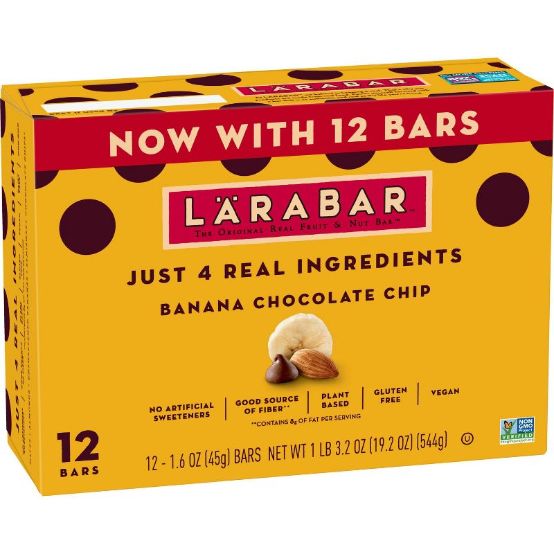 Larabar Banana Chocolate Chip - 12ct