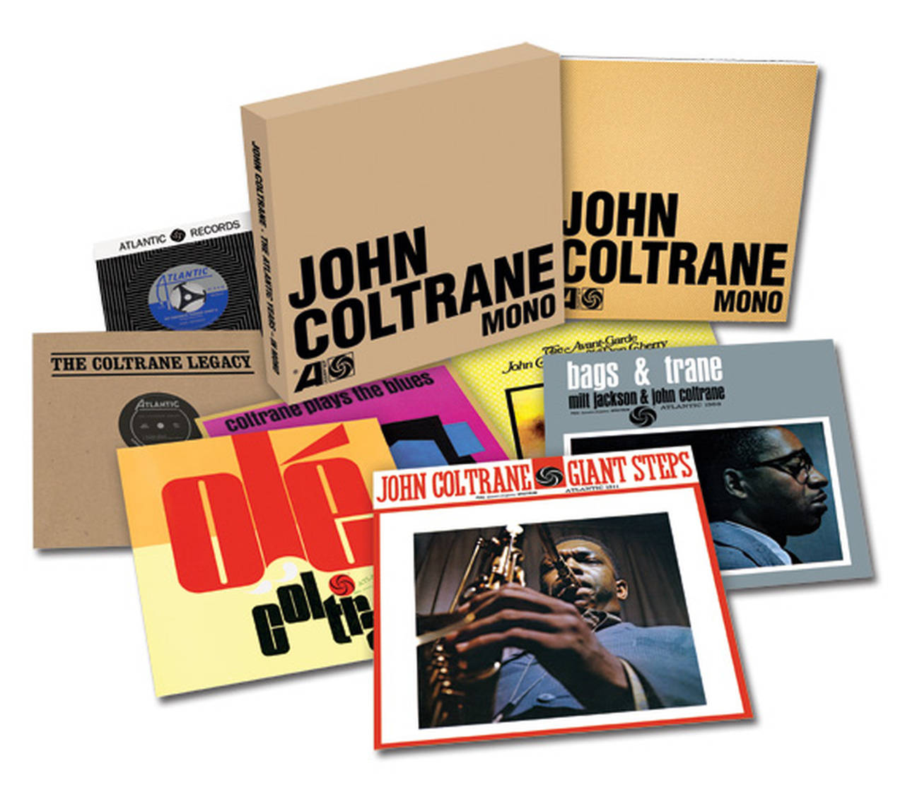 John Coltrane The Atlantic Years In Mono 180g 6LP & 7" Vinyl Disc Box Set (Mono)