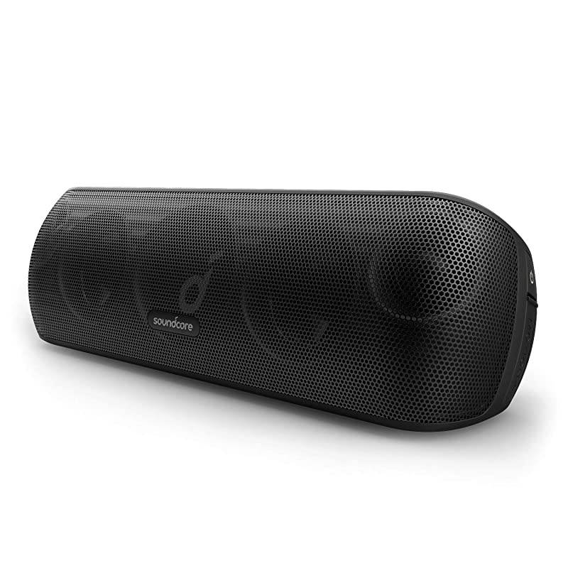 Soundcore Motion+ Bluetooth Speaker with HiRes 30W Audio Extended Bass and Treble Wireless HiFi Portable Speaker with App Customizable EQ 12Hour Playtime IPX7 Waterproof and USBC