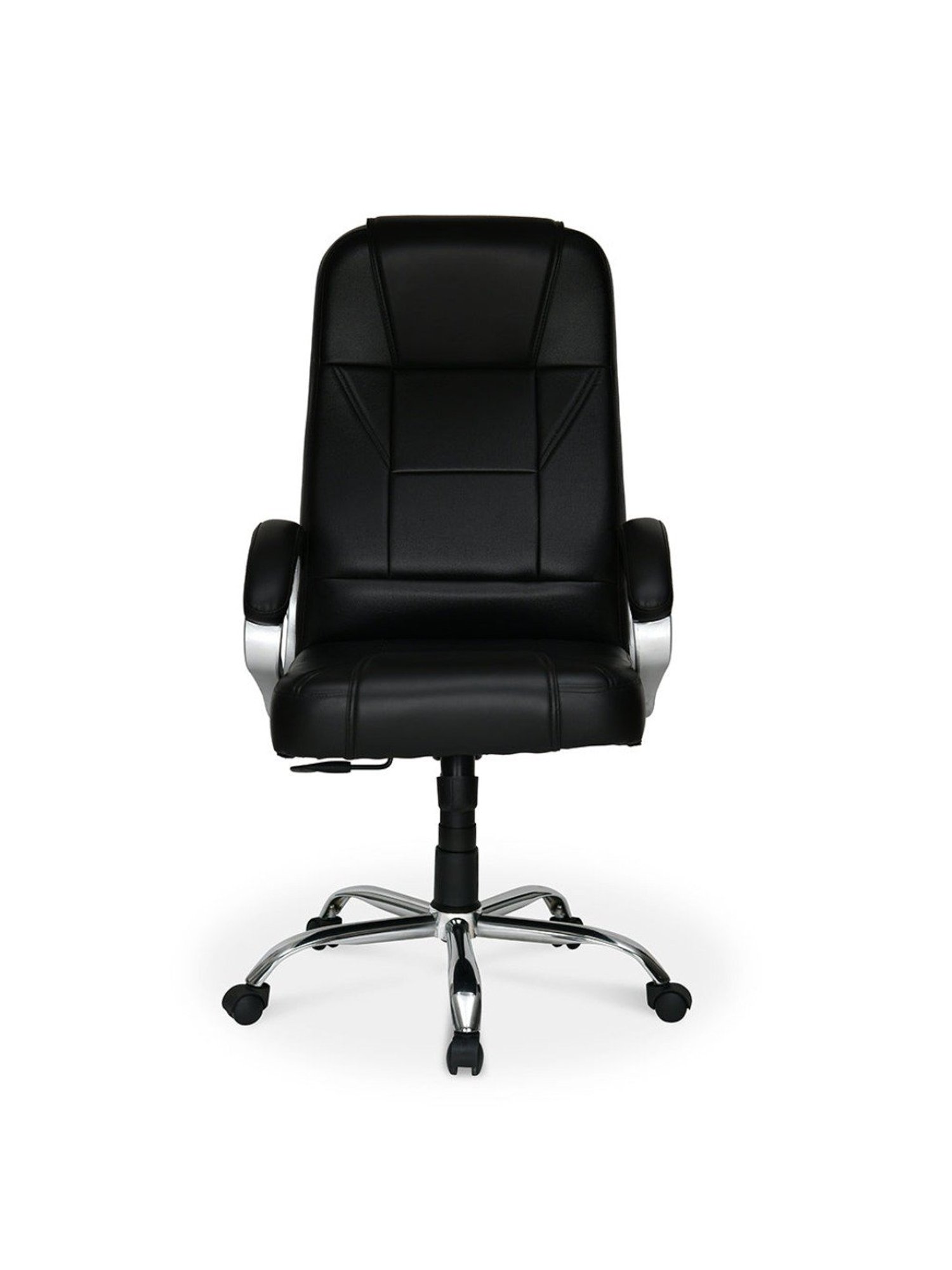 Nilkamal Mega Black Engineered Wood Office Chair