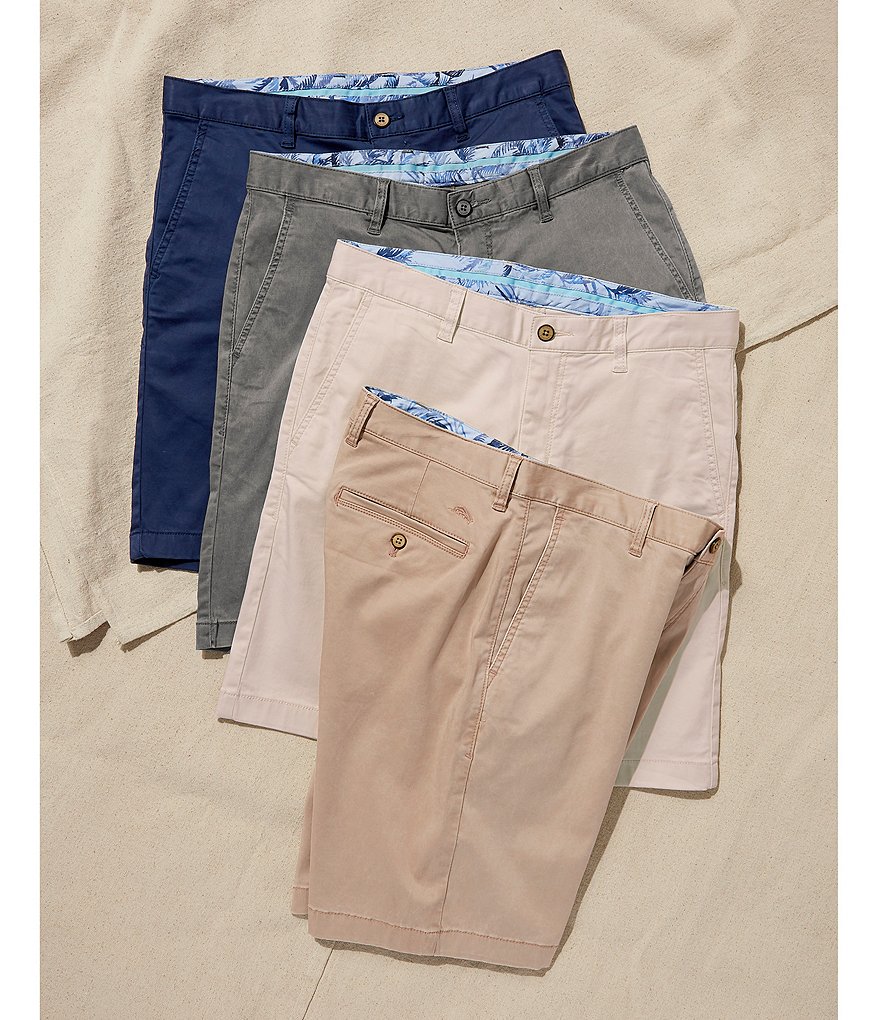 Caribbean Big and Tall 9#double; and 11#double; Inseam Knit Jacquard Shorts