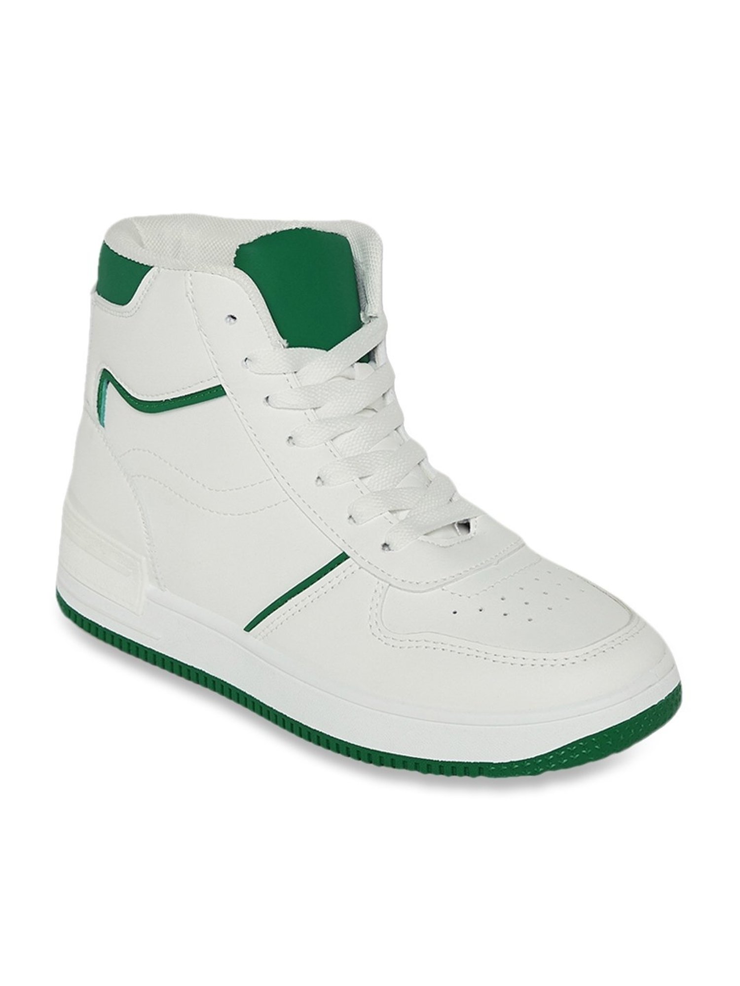 Forever Glam by Pantaloons Women's White Ankle High Sneakers