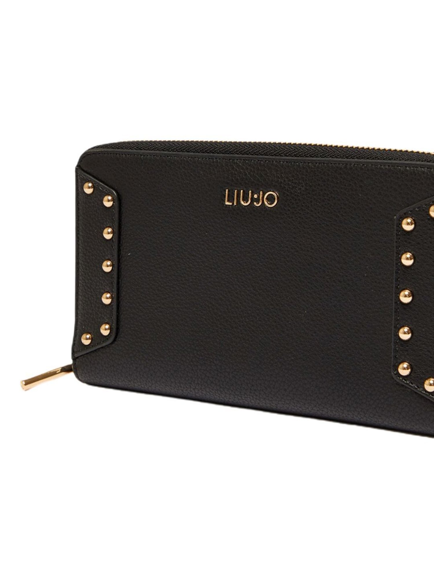 LIU JO Black Studs Large Wallet