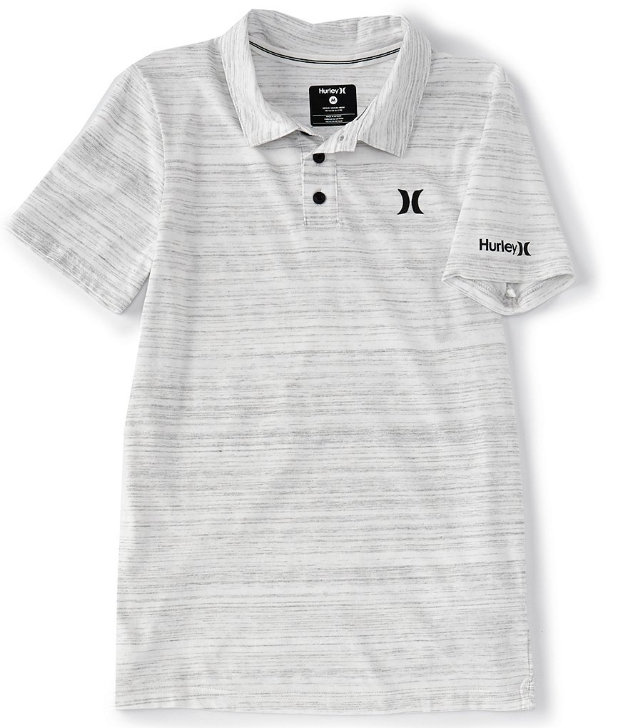 Hurley Big Boys 8-20 Short-Sleeve Streaky Polo Shirt