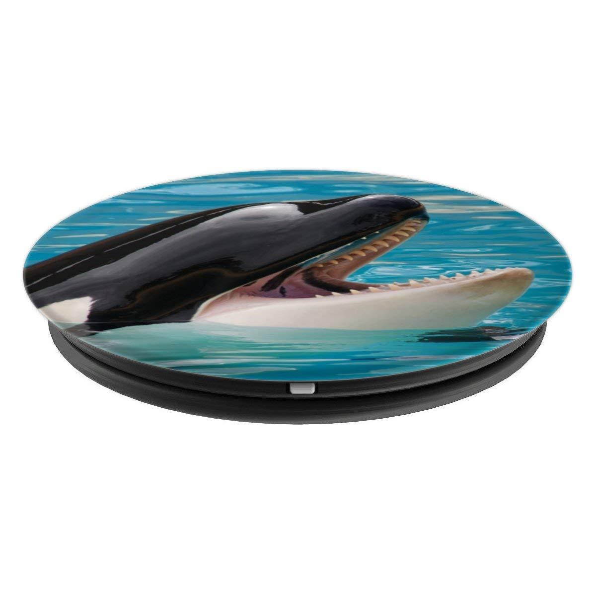 Orcas Rescue I Love Orcas Killer Whale Activist - PopSockets Grip and Stand for Phones and Tablets