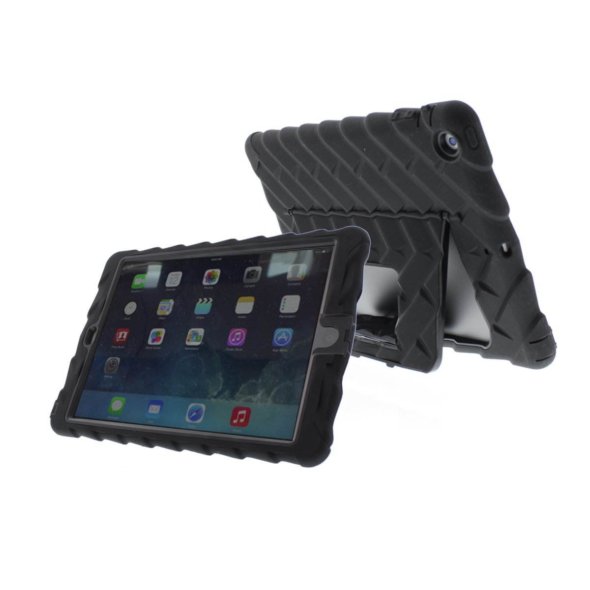 Gumdrop iPad Air Hideaway Case with Stand Black