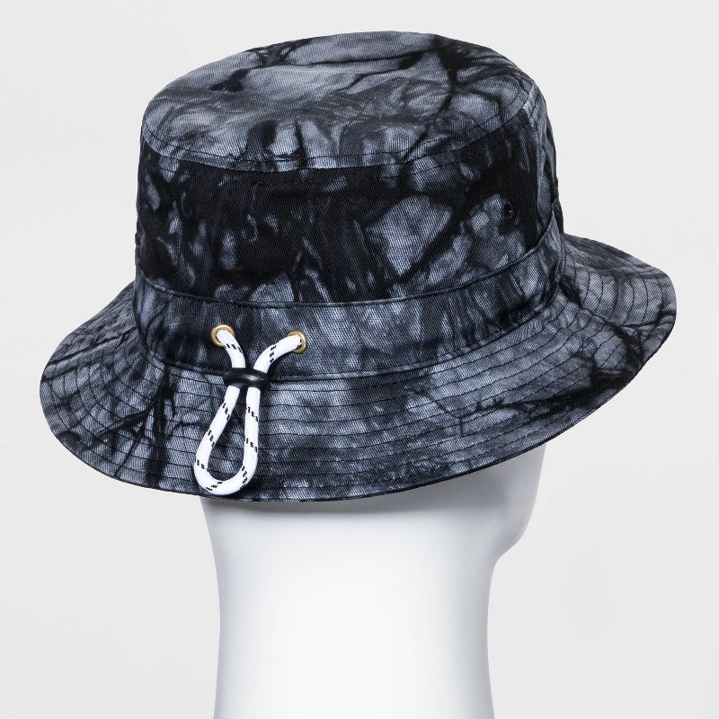 Men's Tie-Dye Bucket Hat - Original Use™ Black L/XL