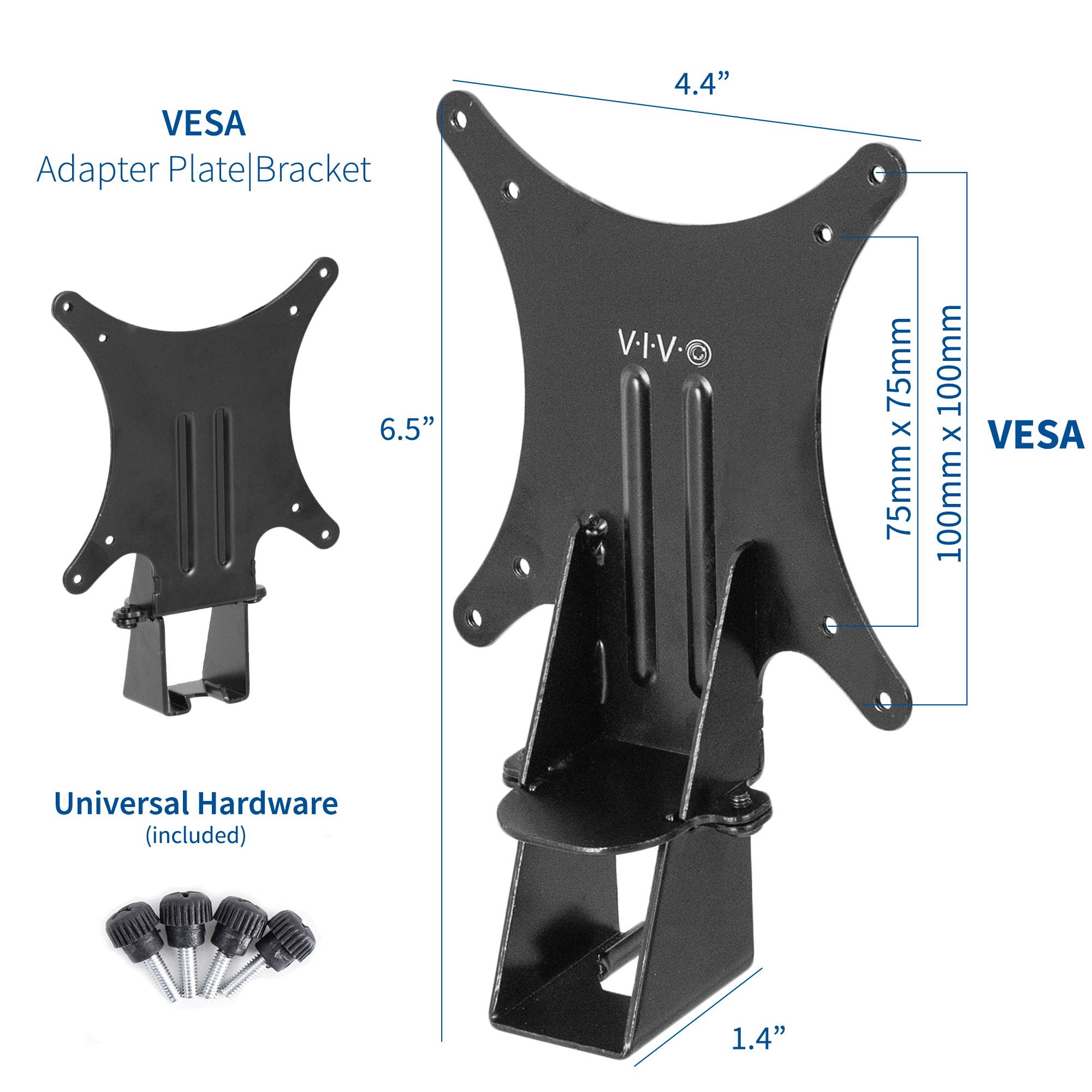 VIVO VESA Mount Adapter Designed for Samsung CF591 Monitor Series Curved 27 Screens LC27F591FDNXZA (MOUNT-SG02CF)