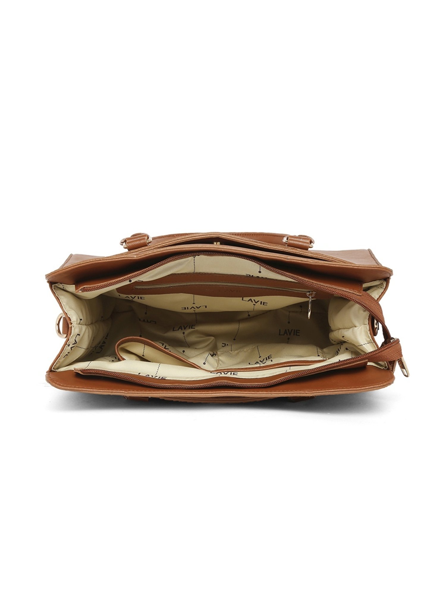 Tohl Avon Black Solid Medium Handbag