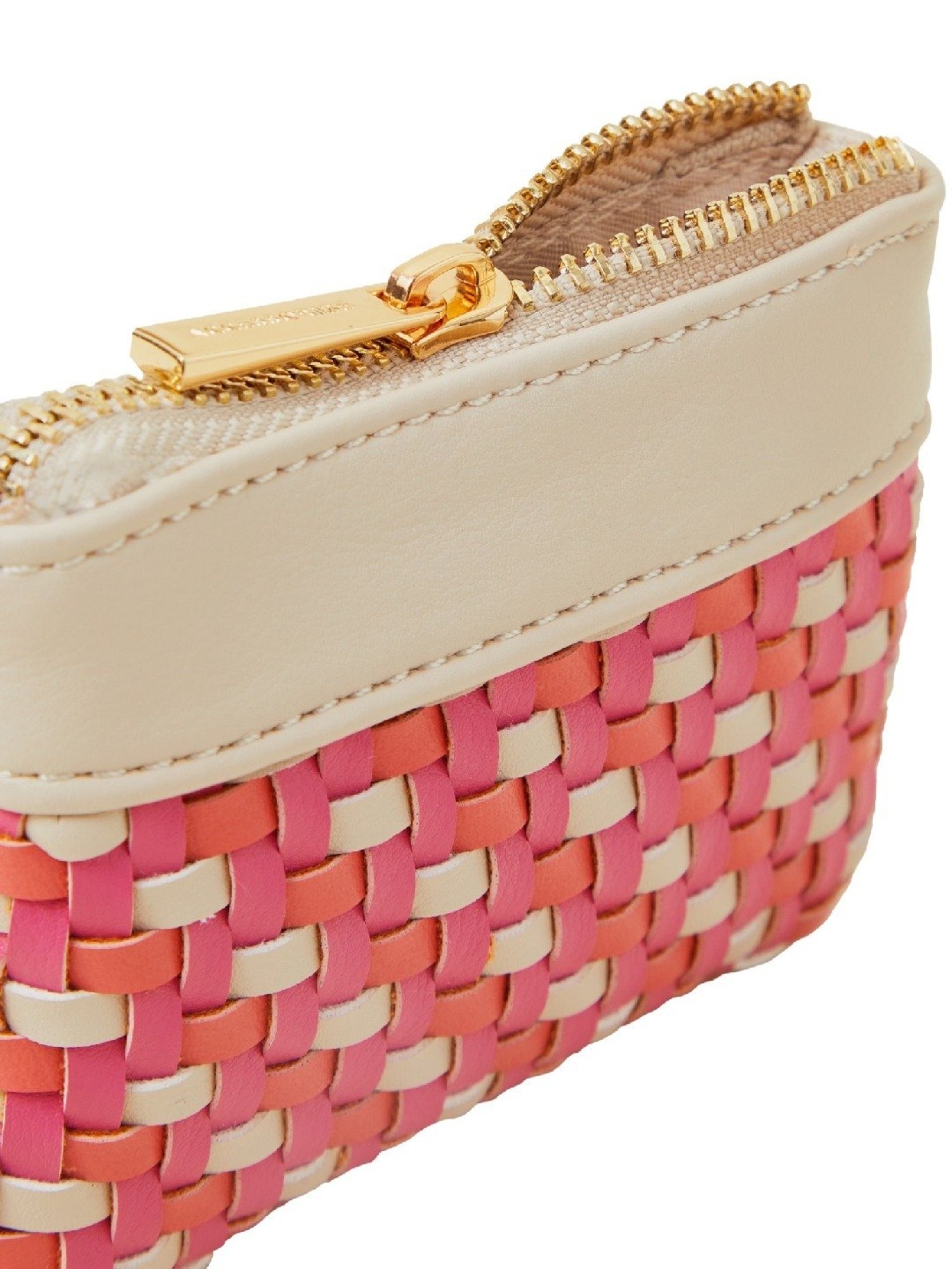Accessorize London Pink Textured Coin Purse