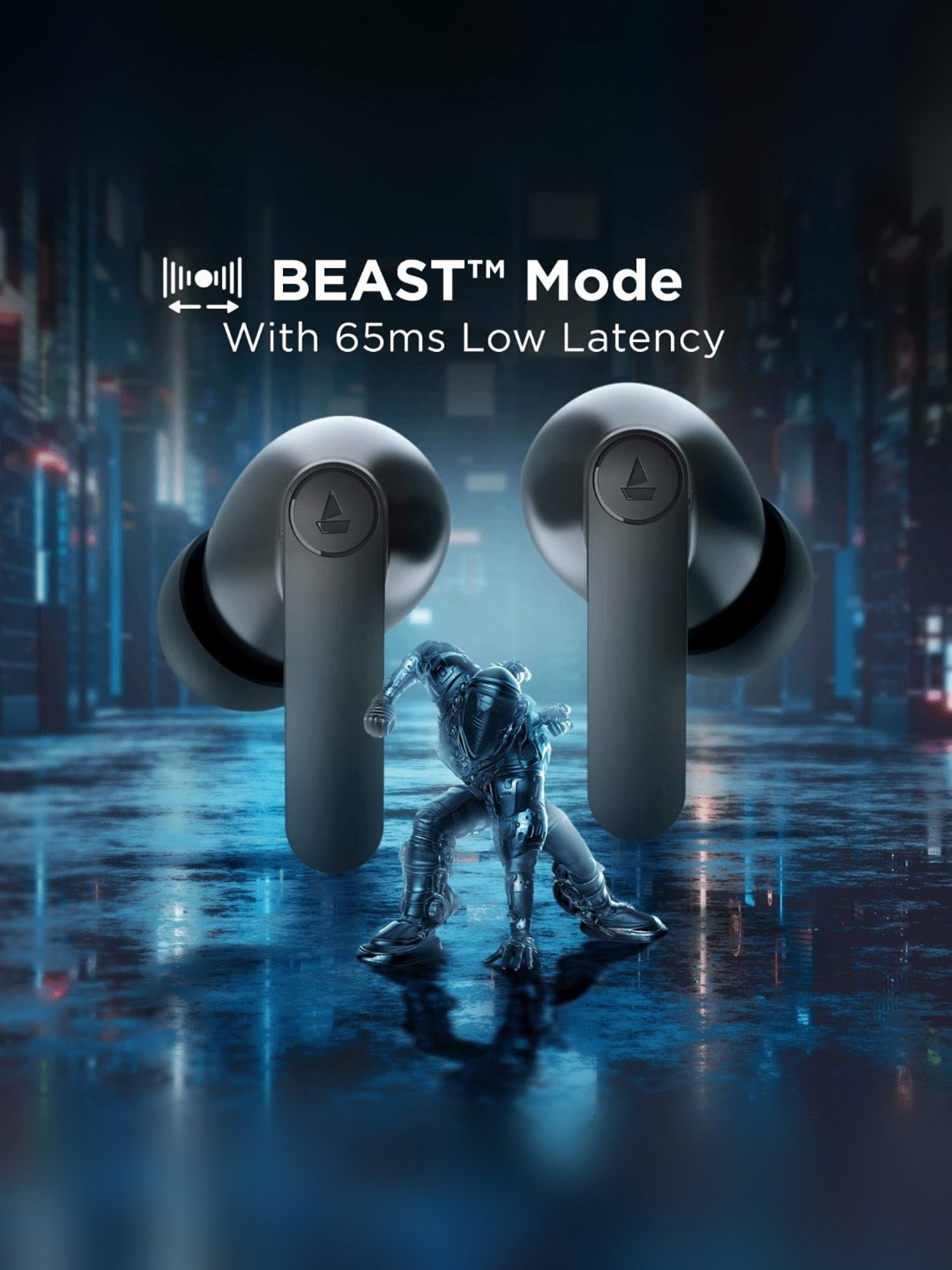 boAt Airdopes 121 Pro Bluetooth Truly Wireless Earbuds (Black)