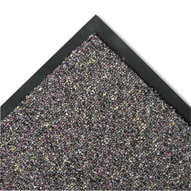 3'x5' Rectangle Solid Floor Mat Brown - Crown