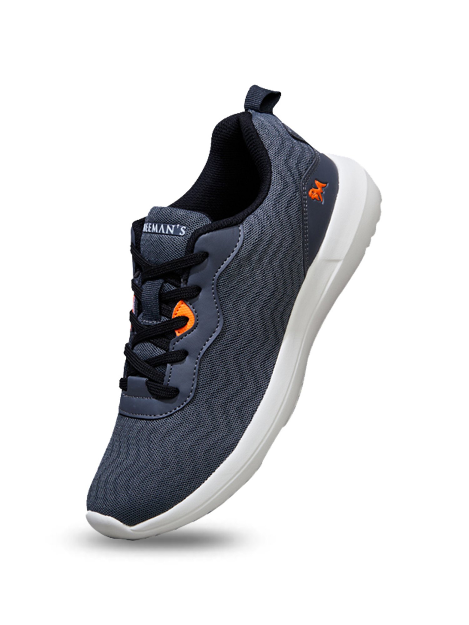 Neemans Men's Elevated Basics Grey Running Shoes