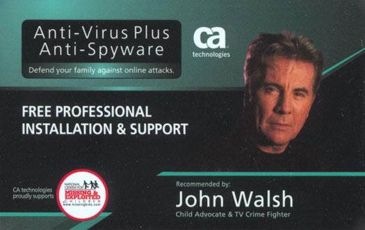 CA AntiVirus Plus Software - 6 Month Sub. w/ Bonus H&R Block At Home Deluxe