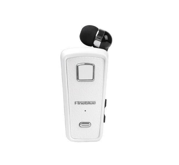 Fineblue F986 Bluetooth Earphone In-Ear Handsfree with Microphone Headset Wireless (White)
