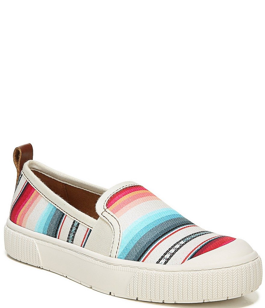 Zodiac Ciara Blanket Stripe Fabric Slip-Ons