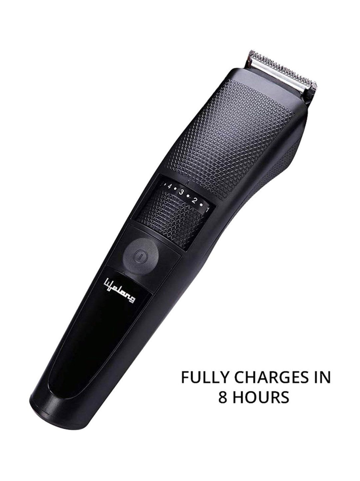 Lifelong LLPCM05 Cordless Rechargeable Beard Trimmer (Black)