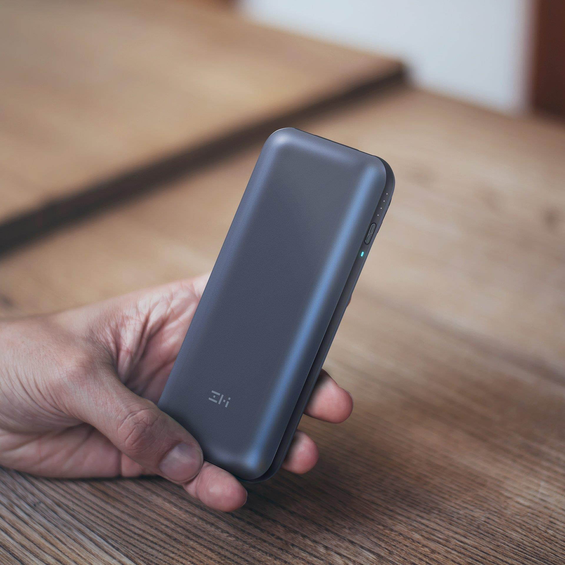 ZMI USB PD Backup Battery & Hub for MacBook 2015/MacBook Pro 2016 or later/Pixelbook/Nintendo Switch/Pixel/iPhone 8 Fast Charge External Battery Pack Portable Charger Powerbank for iPhone/iPad/Samsung