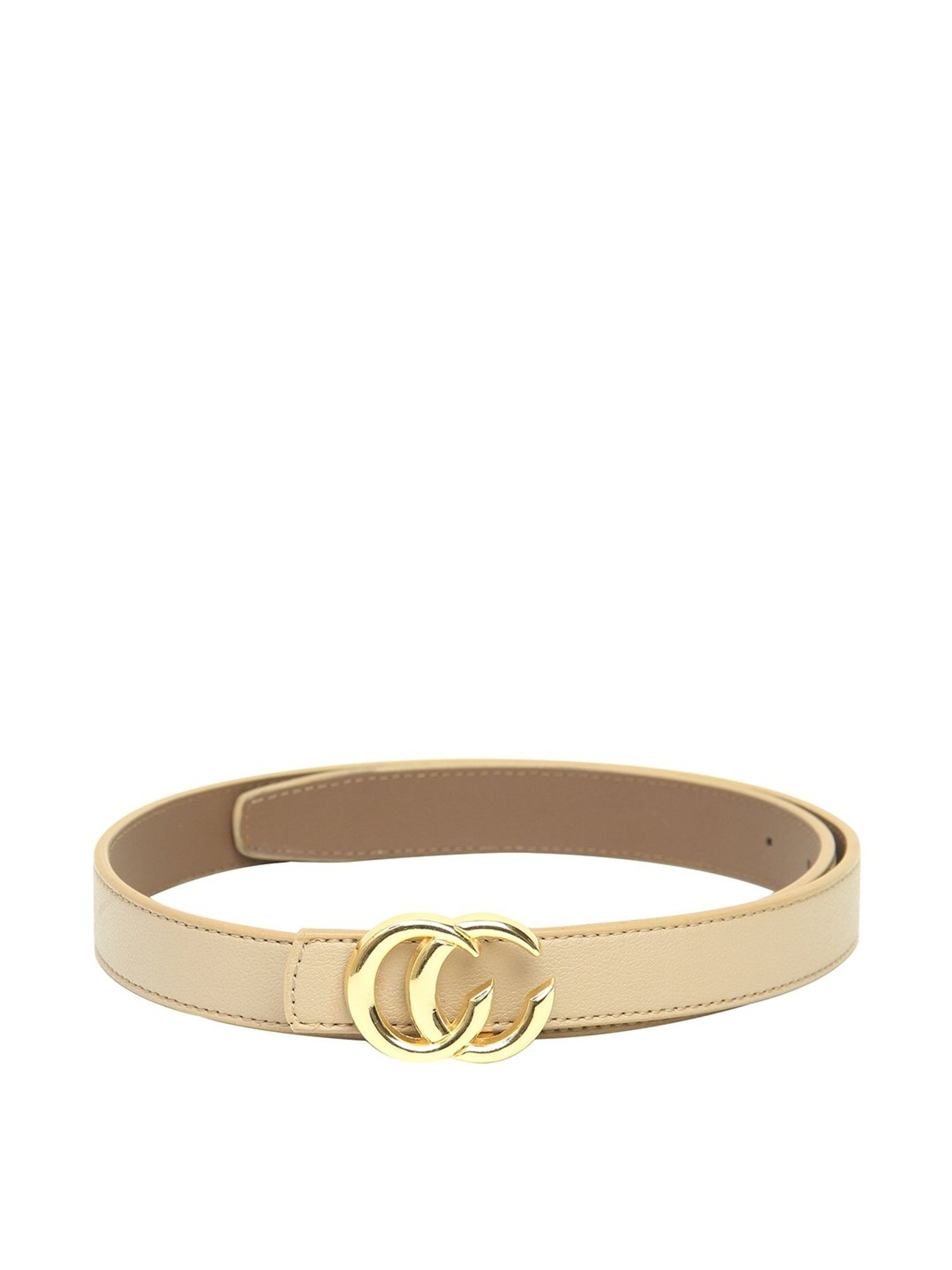 Calvadoss Beige Waist Belt for Women