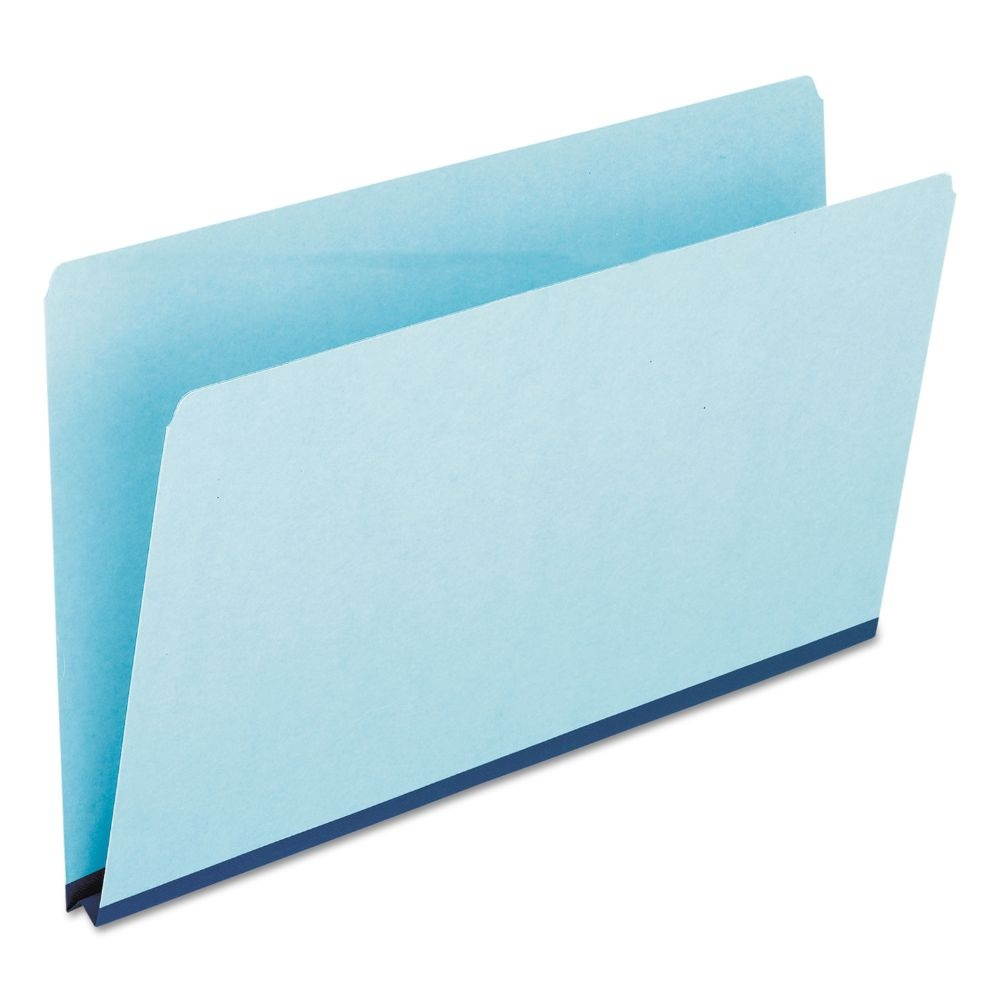 Pendaflex Pressboard Expanding File Folders Straight Cut Top Tab Legal Blue 25