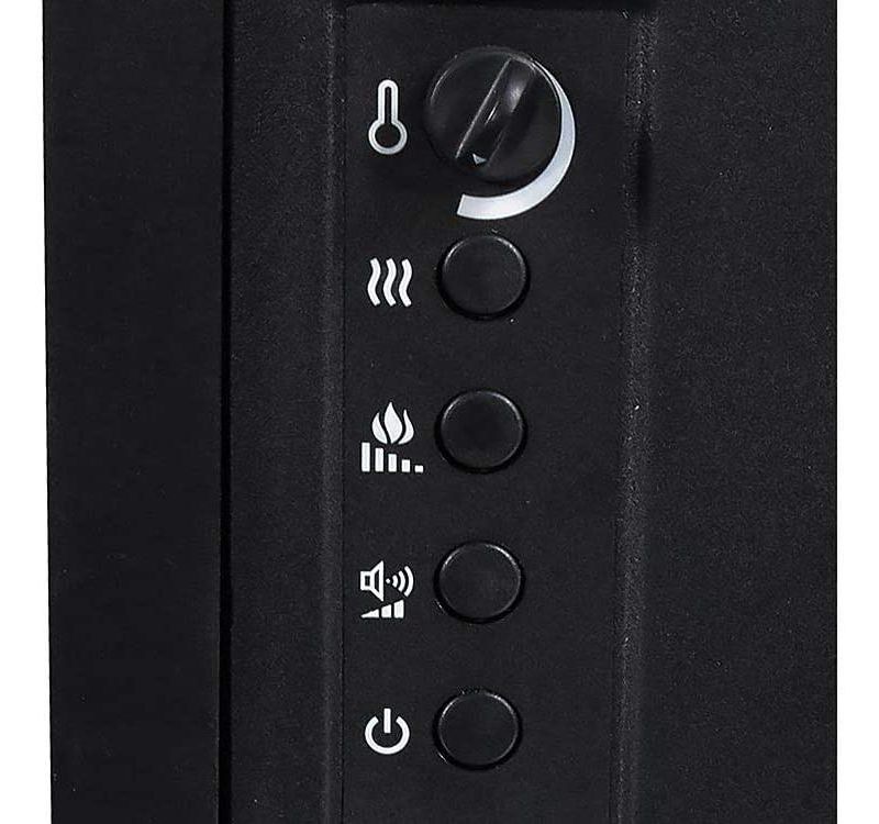 Real Flame Deland Grand Electric Fireplace Gray