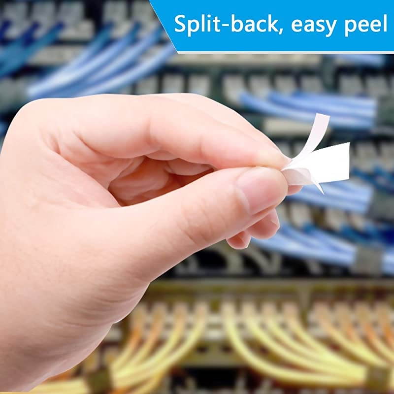 Compatible Label Tape Replacement for Dymo 18483 Permanent Polyester Tape for RhinoPro 4200 5200 5000 6000 LabelWriter Label Maker Black on White 12 Inch 3Pack