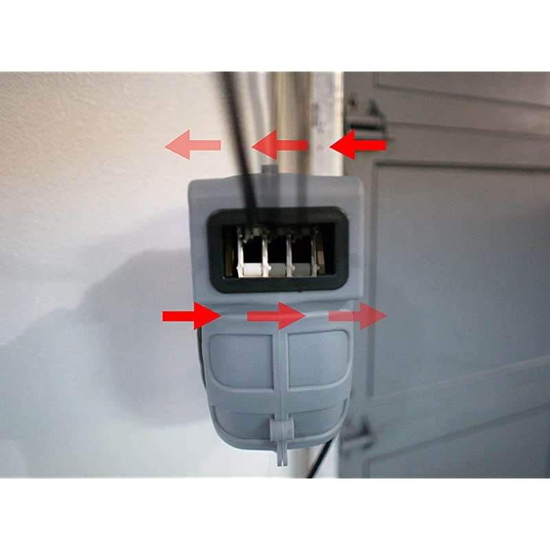 Tool W2273 50ft 16 Gauge Retractable Cord Reel with Guided Return Install On Ceiling Wall Floor or Workbench