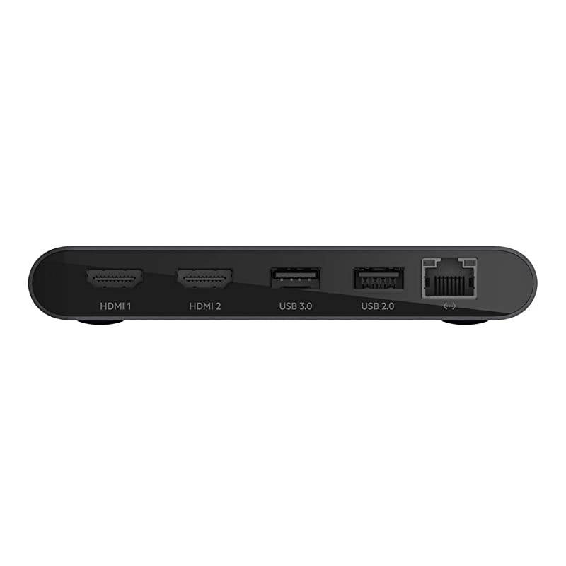 Thunderbolt 3 Dock Mini W/ Thunderbolt 3 Cable (Thunderbolt Dock for MacOS and Windows USB-C Laptops, Dual 4K @60Hz, 40Gbps Transfer Speeds)