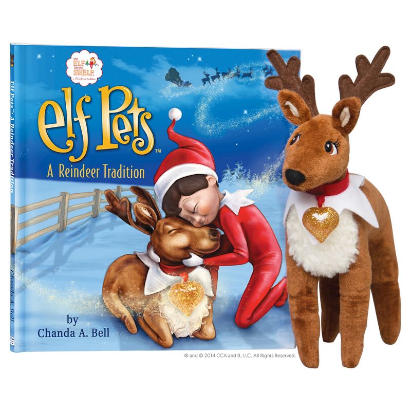 Elf Pets: A Reindeer Tradition - by Chanda A. Bell (Hardcover)
