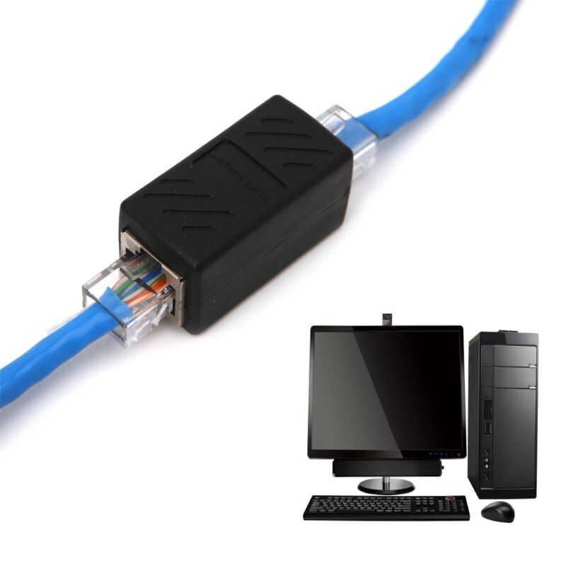 Lejiahong RJ45 Female To Female Network Ethernet LAN Connector Coupler Converter Adapter Drop Shipping Support