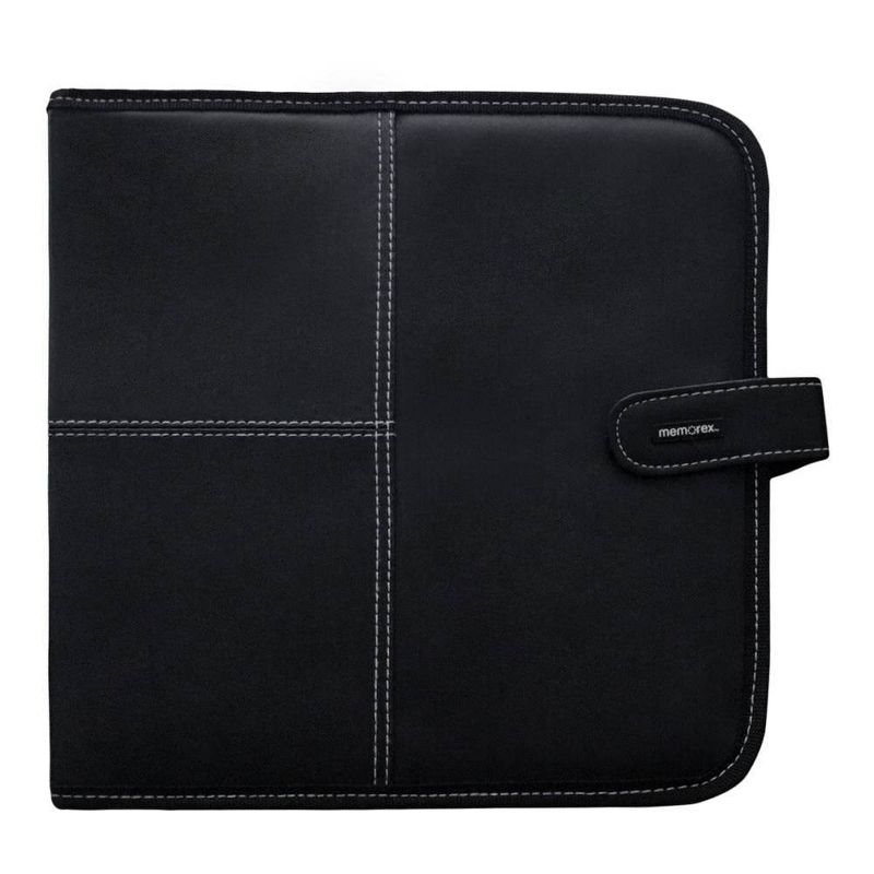 Memorex CD/DVD TravelCase Faux Leather Wallet 256ct