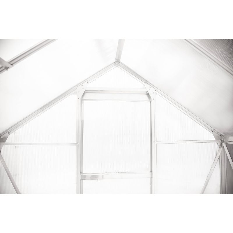 Lean-To Aluminum Greenhouse Clear - OGrow