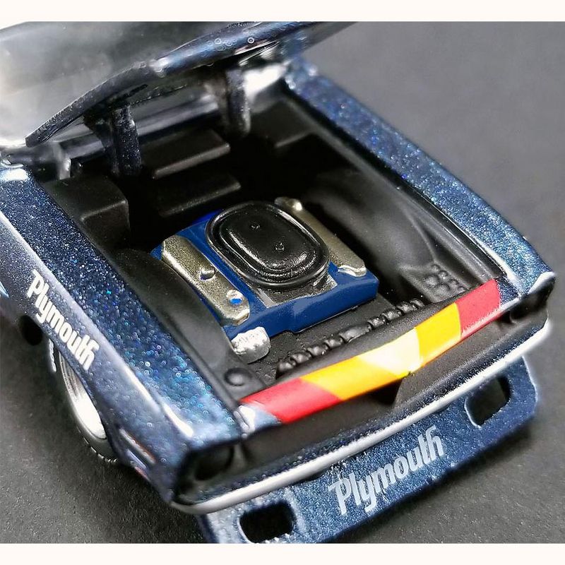 1970 Plymouth Barracuda Trans Am #42 Swede Savage "ACME Exclusive" 1/64 Diecast Model Car by Greenlight for ACME