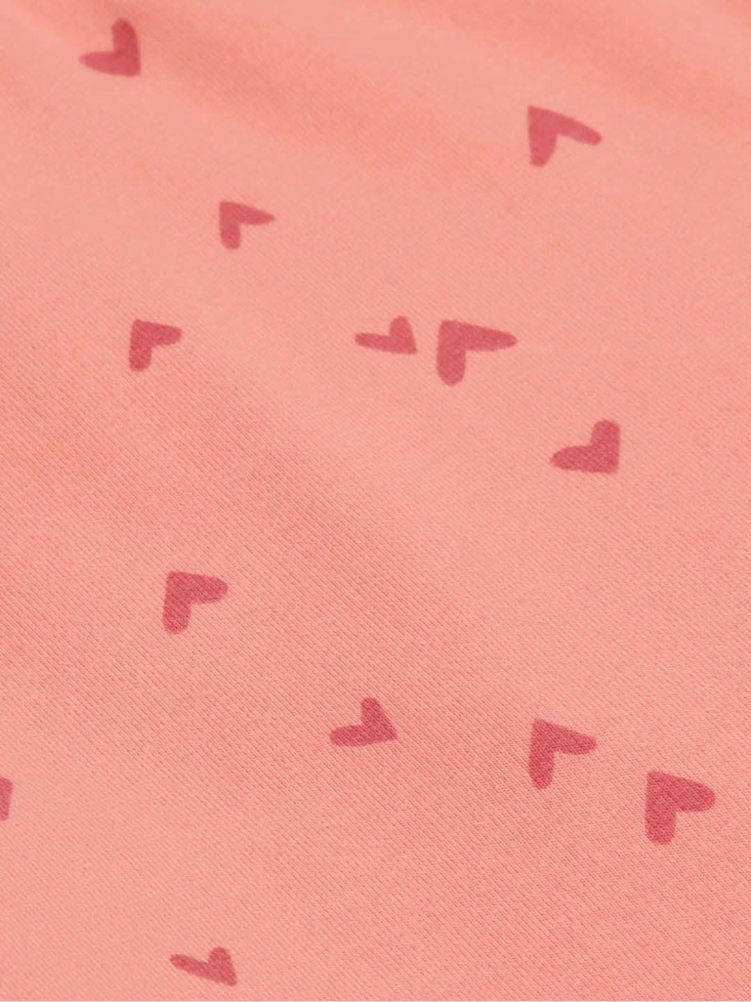 Jockey Girls Baby Pink Cotton Printed Jeggings