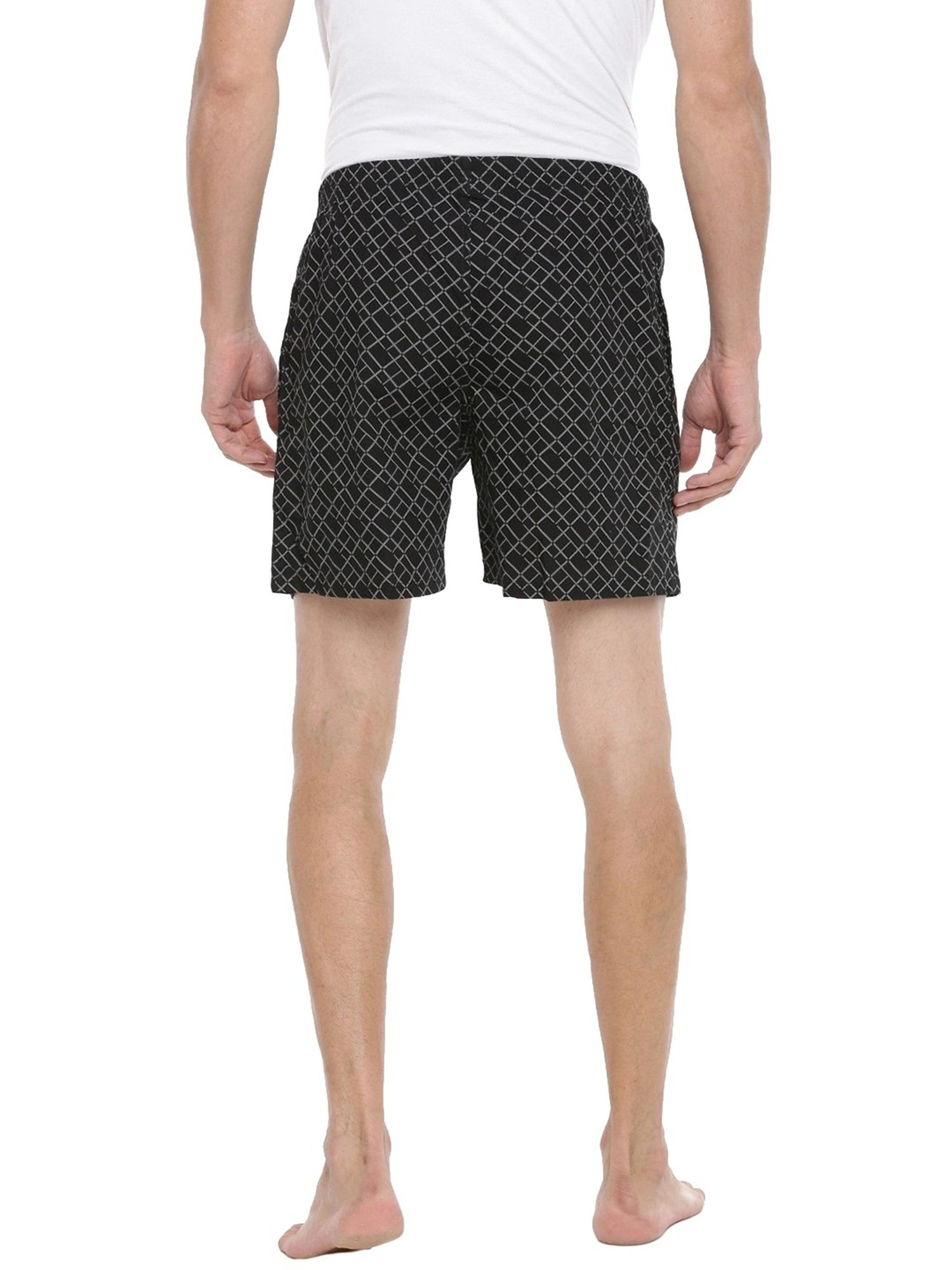 Force NXT Multicolored Cotton Regular Fit Printed Boxers - Pack Of 3