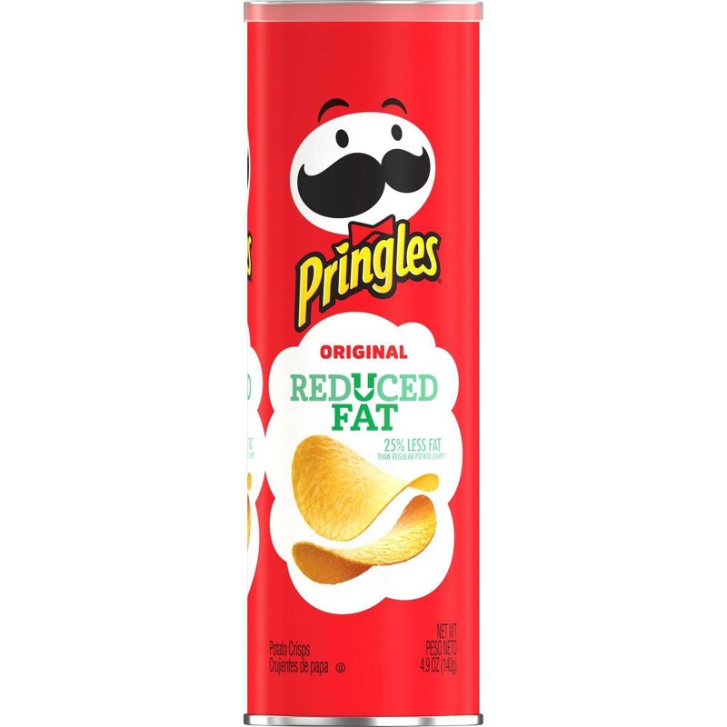 Pringles Reduced Fat Original Potato Crisps Chips - 4.9oz