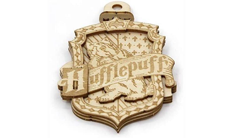 Incredibuilds Harry Potter Hufflepuff Emblematics Wood Model Kit